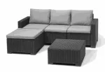 California Chaise Loungue Grey