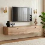 TV-alus, Hanah Home, safiirtamm, 140 x 25 x 25