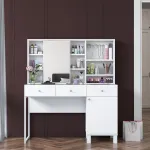 Meigilaud, Hanah Home, valge, 120 x 136,8 x 40