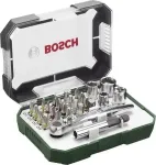 Bosch screwdriver bit / ratchet set 26 pieces - 2607017322