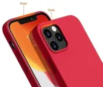 "Soft Silicone Case iPhone 15 Plus" Red