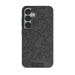 Black Rock - Samsung Galaxy S25 Plus Case, Elite Dark (Magnetic) / Silver