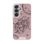 Virgo - Samsung Galaxy S25 Case, Elite Light (Magnetic) / Silver / Pink