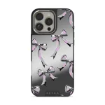 Dreamer - iPhone 16 Pro Case, Elite Mirror Dark (MagSafe) / Silver