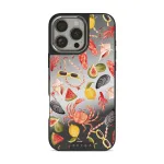 Bajo El Sol - iPhone 16 Pro Case, Elite Mirror Dark (MagSafe) / Silver