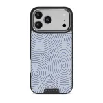 Calm Sailing - iPhone 17 Pro Max Case, Elite Dark (MagSafe) / Silver