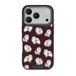 Snooze - iPhone 17 Pro Case, Elite Dark (MagSafe) / Silver
