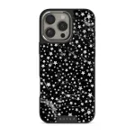 Starry Night - Stars iPhone 16 Pro Max Case, Elite Dark (MagSafe) / Silver