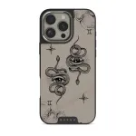 Gemini - iPhone 16 Pro Case, Elite Dark (MagSafe) / Silver / Nude