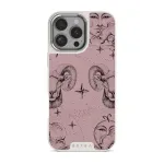 Aries - iPhone 16 Pro Max Case, Elite Light (MagSafe) / Silver / Pink