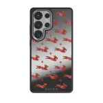 Hot Dog - Samsung Galaxy S25 Ultra Case, Elite Mirror Dark (Magnetic) / Silver