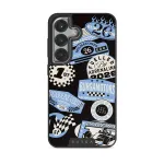 Finish Line - Samsung Galaxy S25 Plus Case, Elite Dark (Magnetic) / Silver