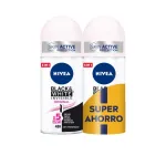 BLACK & WHITE INVISIBLE ORIGINAL roll on pack 2 x 50 ml
