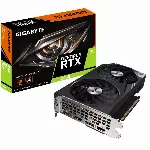 Graafikakaart|GIGABYTE|NVIDIA GeForce RTX 3060|12 GB|GDDR6|192-bitine|PCIE 4.0 16x|M&auml;lu 15000 MHz|GPU 1792 MHz|2xHDMI|2xDisplayPort|GV-N3060WF2OC-12GD
