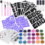 TATTOOS lastele glitter suur komplekt ZA4170