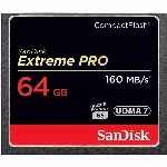 SanDisk Extreme Pro CF 64GB 160MB/s SDCFXPS-064G-X46