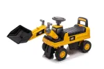 Ride-on car wiht handle - 663 - LOADER / EXCAVATOR - CAT - YELLOW