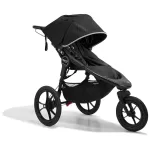 Jooksmiseks m&otilde;eldud kolmerattaline jalutusk&auml;ru Baby Jogger Summit X3, Midnight Black