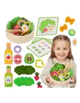 VIGA Wooden Salad Maker Set 18m+
