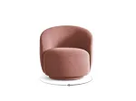 Swivel Armchair, "Savona", 1 Seat, 69x72.5x70.5 Made in Europe