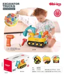Multifunctional excavator for toddlers