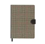 Favorite Coat - Plaid Notebook, A5 (14.8 x 21cm) / Lined