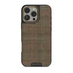 Favorite Coat - Plaid iPhone 16 Pro Case, Elite Dark (MagSafe) / Gold