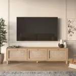 TV-alus, Hanah Home, tamm, 180 x 45,6 x 32