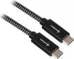 Cable USB 3.1 C-C black/grey 0.5m