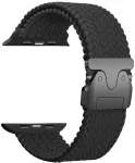 Woven Nylon Parachute Apple Watch 42/44/45/49mm Black