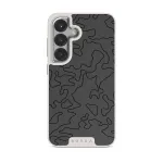 Black Rock - Samsung Galaxy S25 Case, Elite Light (Magnetic) / Silver