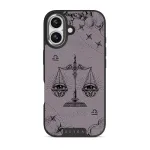 Libra - iPhone 17 Case, Elite Dark (MagSafe) / Silver / Purple
