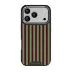 Peppermint - iPhone 17 Pro Case, Elite Dark (MagSafe) / Silver