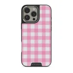 Think Pink - iPhone 16 Pro Case, Elite Dark (MagSafe) / Silver