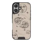 Capricorn - iPhone 16 Plus Case, Elite Dark (MagSafe) / Silver / Nude