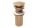 Ravak Click-Clack valamu sifooni ventiil, Rose Gold Brushed