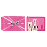 CLINIQUE_SET &bdquo;Hydration Essentials&ldquo; niisutav kreem &bdquo;Moisture Surge&ldquo; 50 ml + kehakreem 30 ml + huulehooldustoode 10 ml + kosmeetikakott