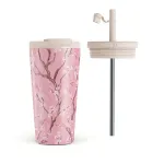 Sakura - Travel Mug, 500 ml / Flap & Straw Set
