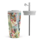 Honolulu - Travel Mug, 500 ml / Flap & Straw Set