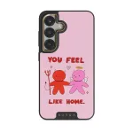Like Home - Samsung Galaxy S25 Case, Elite Dark (Magnetic) / Gold