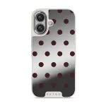 Aqua Mocha - iPhone 16 Case, Elite Mirror Light (MagSafe) / Silver