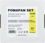 35 mm filmirull &ndash; Foma Fomapan 100 Creative 6&times;36 kaadrit + korduvkasutatav kassett