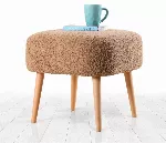 Pouf Hanah Home Moouv, pruun, 45 x 43 x 45