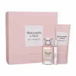 Abercrombie & Fitch Authentic Woman SET EDP 100 ml + miniature EDP 15 ml + body lotion 200 ml, 100ml