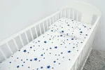 Cover set -  2 pcs - 135x100, 40x60 - STARS - PINK