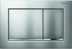 Geberit Omega20 - Juhtplaat, kergesti puhastatav, matt kroom / l&auml;ikiv kroom 115.080.JQ.1