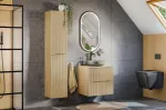 60 cm m&ouml;&ouml;blikomplekt lauaplaadiga SET-NC B NAT CREMONA 60CM