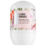 Biobaza, Flower Romance, Natural Ingredients, Refreshing, Floral, Deodorant Roll-On, For Women, 50 ml