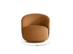 Swivel Armchair, "Savona", 1 Seat, 69x72.5x70.5 Made in Europe