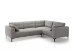 Right Velvet Sofa, "Lazio", 4 Seats, 282x194x86 Made in Europe